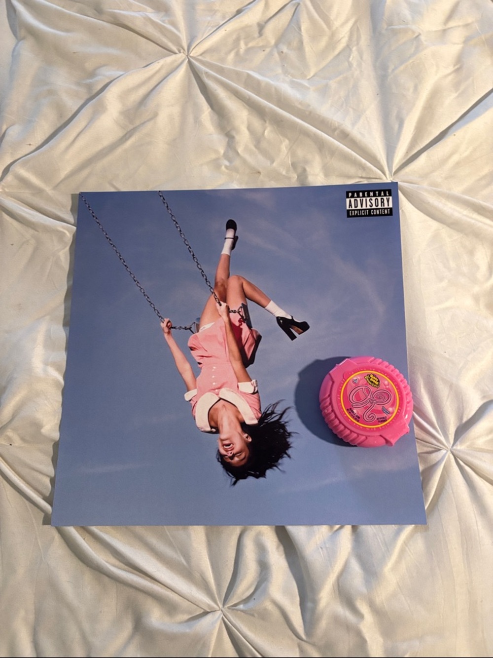 Olivia Rodrigo Pop up poster and Huba Buba bubble tape for new album